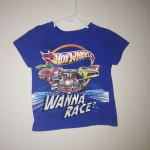 Hot Wheel toddler boys short sleeve t-shirt